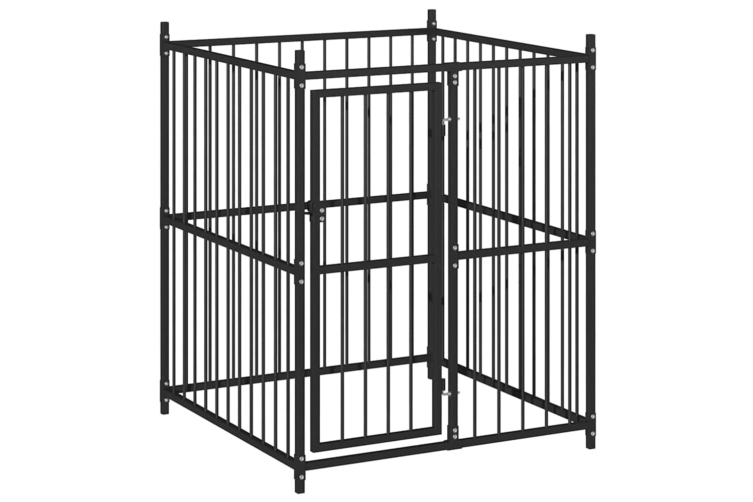 vidaXL 145763 Outdoor Dog Kennel 120x120x150cm