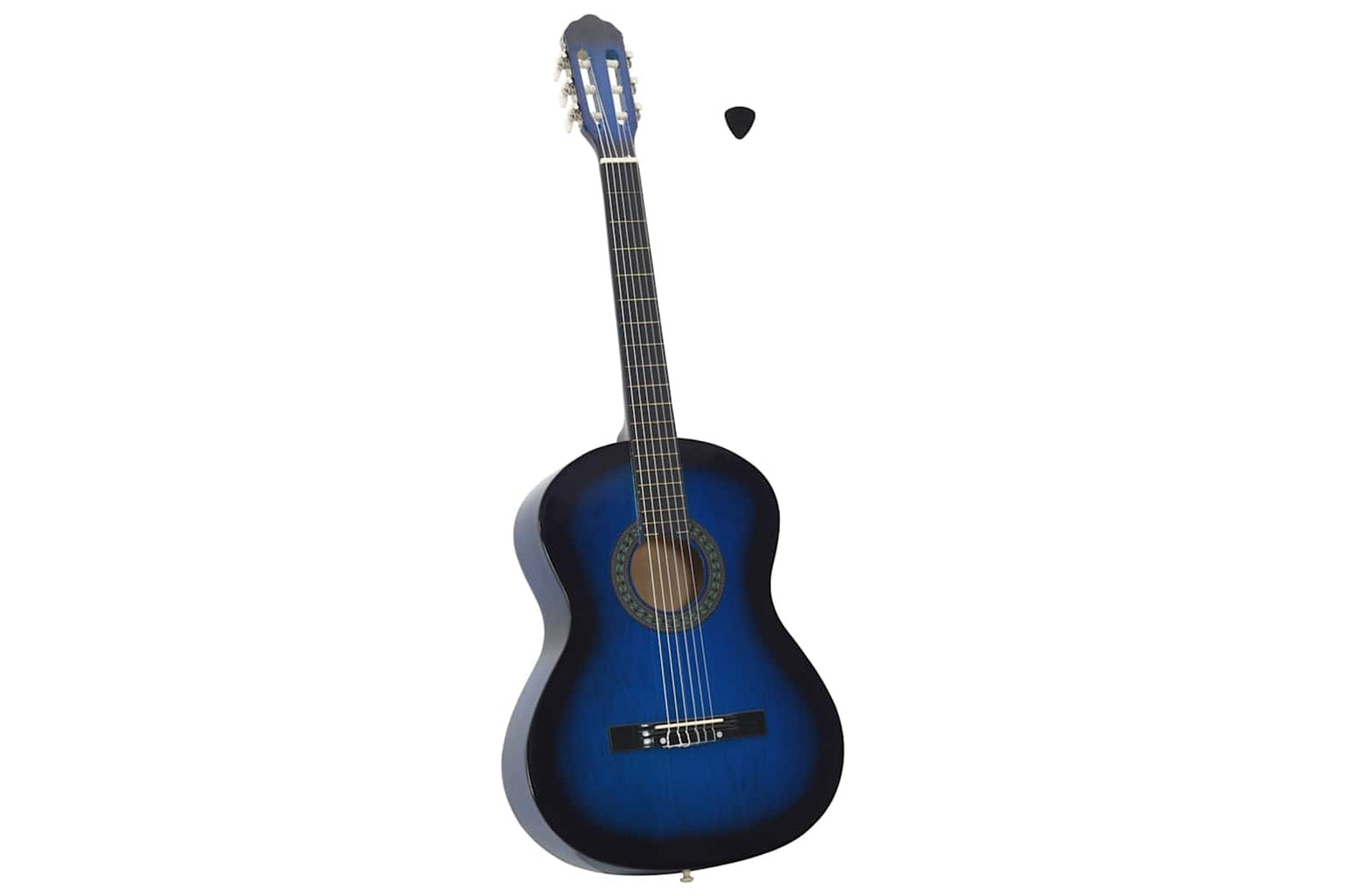 vidaXL 70108 Classical Guitar For Beginner Blue 4/4 39