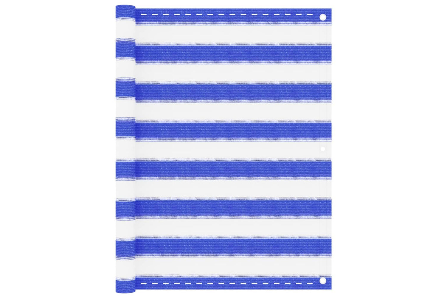 vidaXL 310888 Balcony Screen Blue And White 90x300cm Hdpe