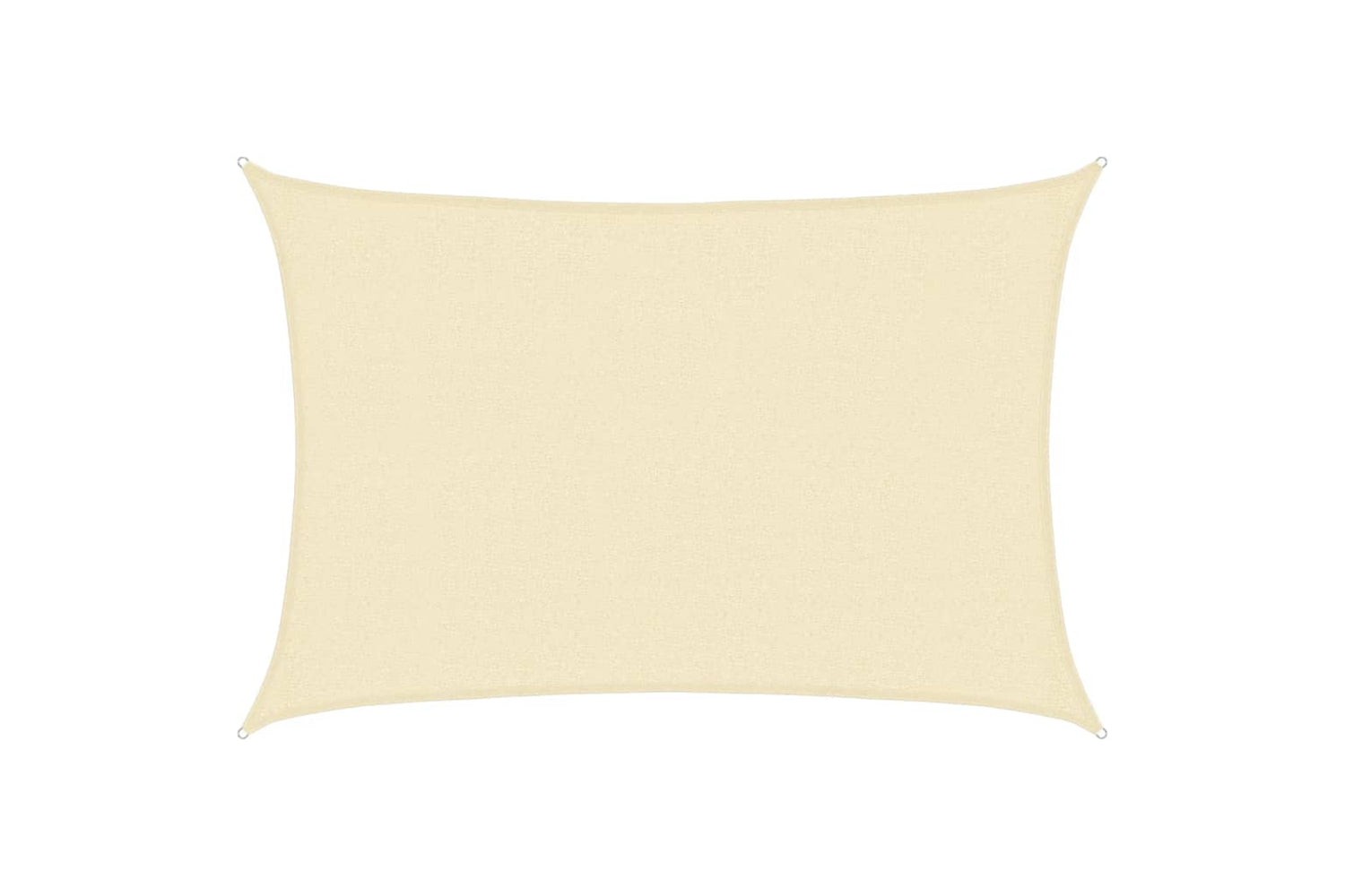 Vidaxl 311178 Sunshade Sail 160 G/mâ² Cream 2.5x3.5 M Hdpe