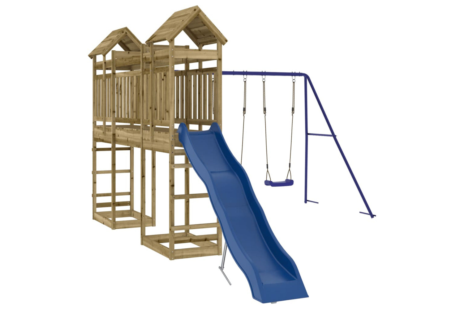 Vidaxl 3156957 Outdoor Playset Impregnated Wood Pine-2
