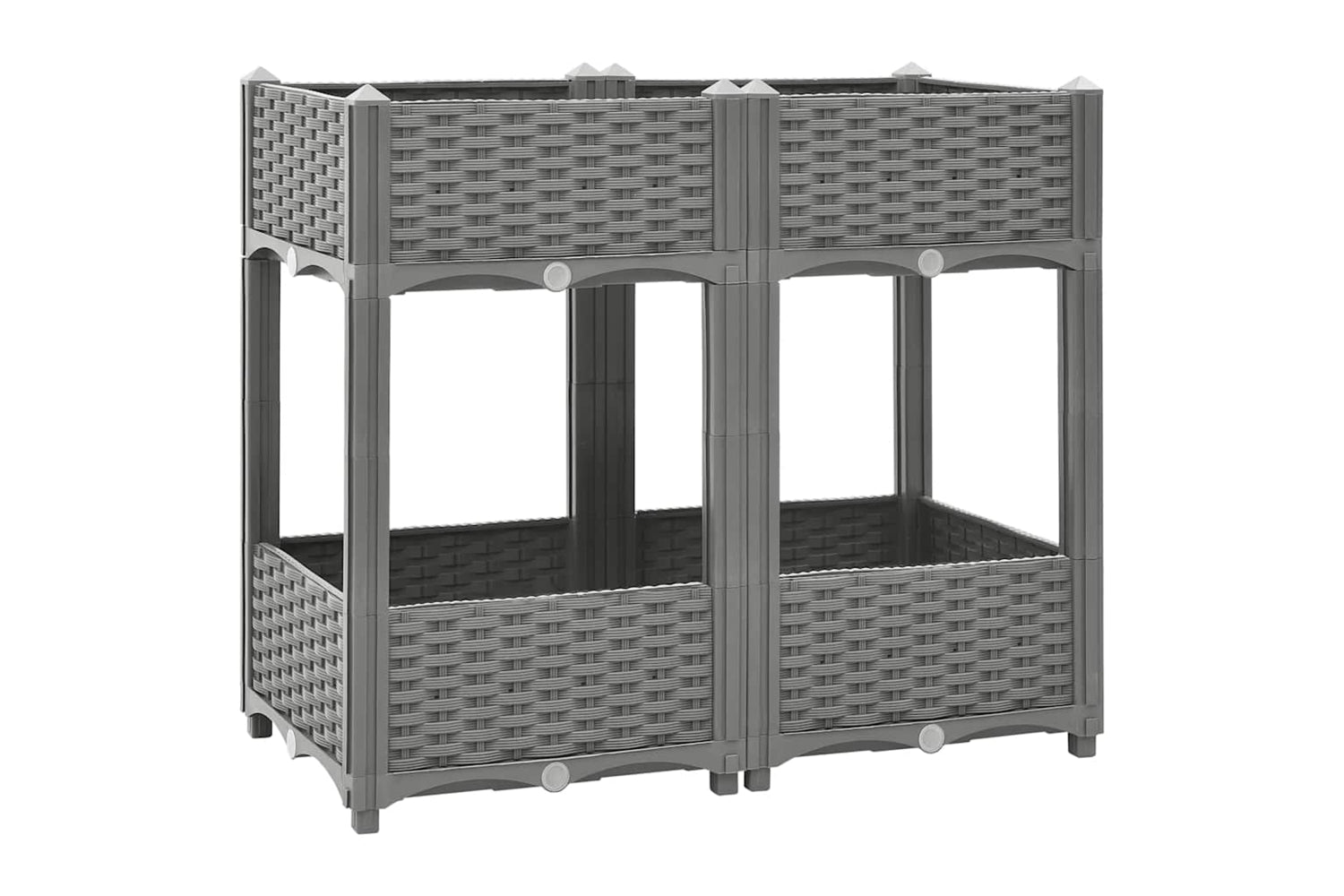 vidaXL 153298 Raised Bed 80x40x71cm Polypropylene