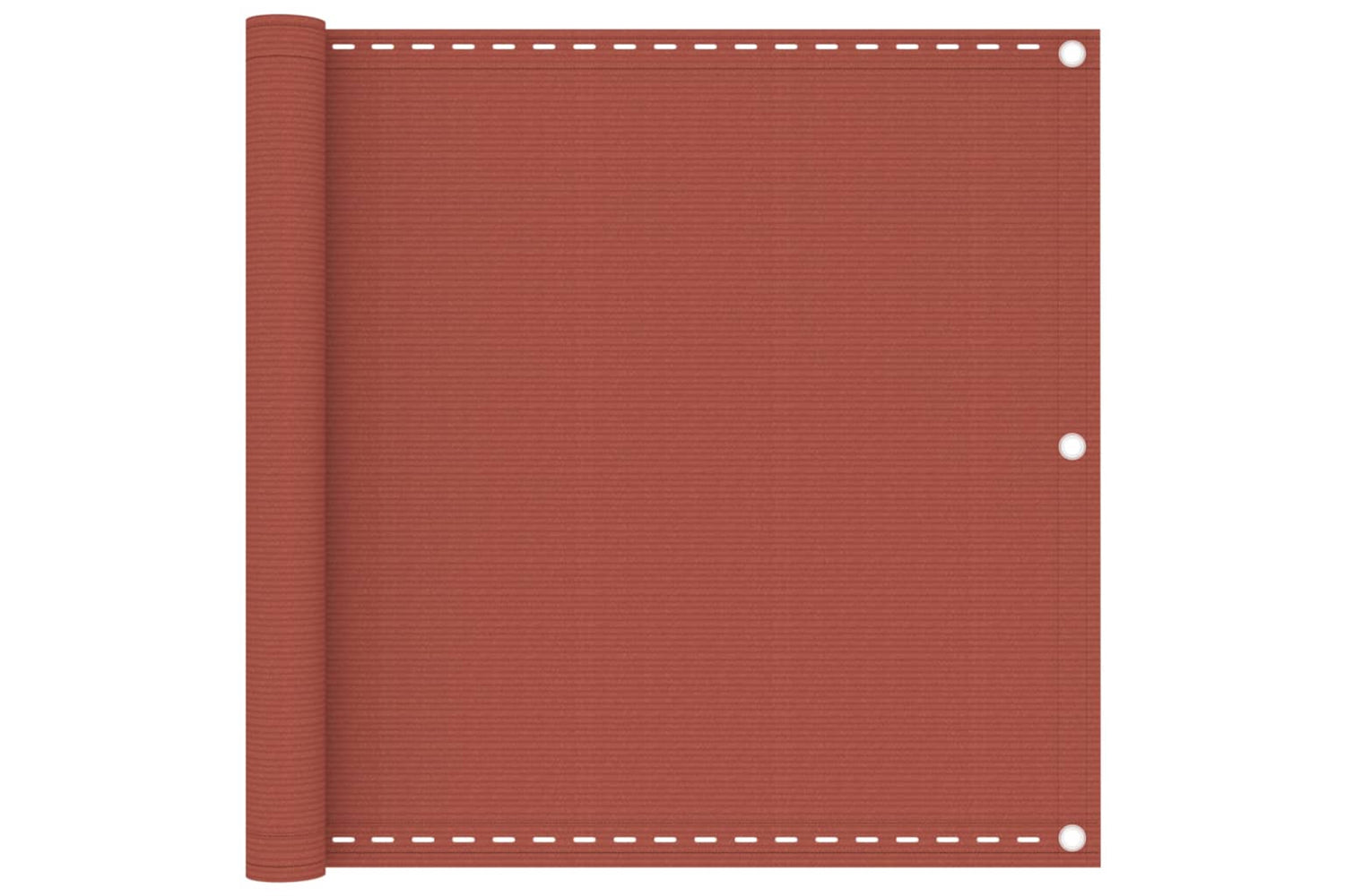 vidaXL 310950 Balcony Screen Terracotta 90x500cm Hdpe