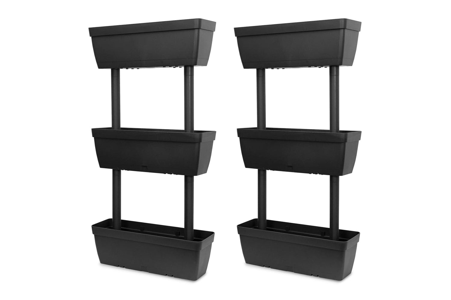 vidaXL 151823 Garden Planter 6 Pcs 100cm Anthracite
