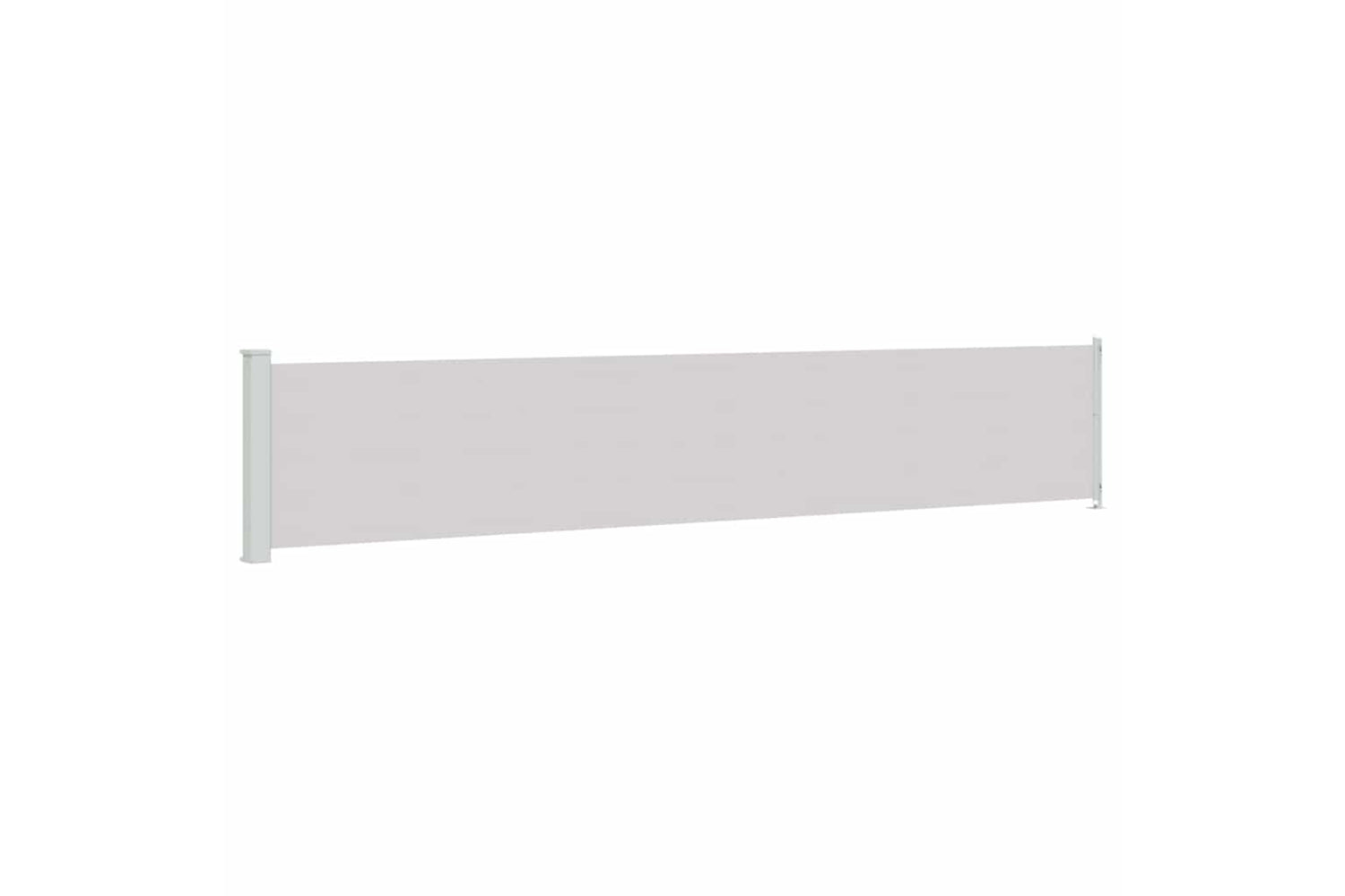 vidaXL 317950 Patio Retractable Side Awning 117x600cm Grey