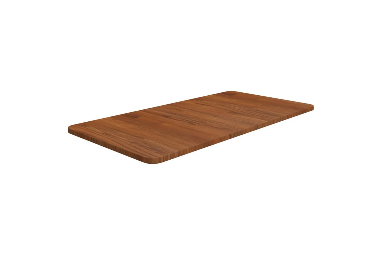 Vidaxl 343024 Bathroom Countertop Dark Brown 80x40x1.5cm Treated Solid Wood