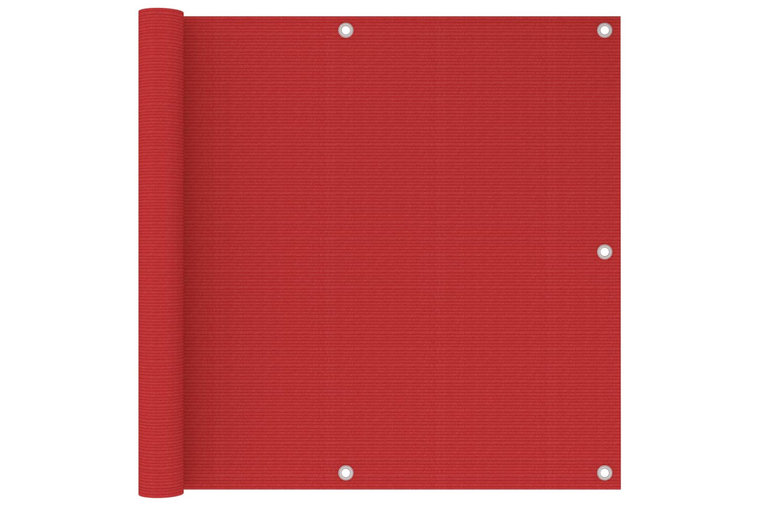 vidaXL 311008 Balcony Screen Red 90x300cm Hdpe