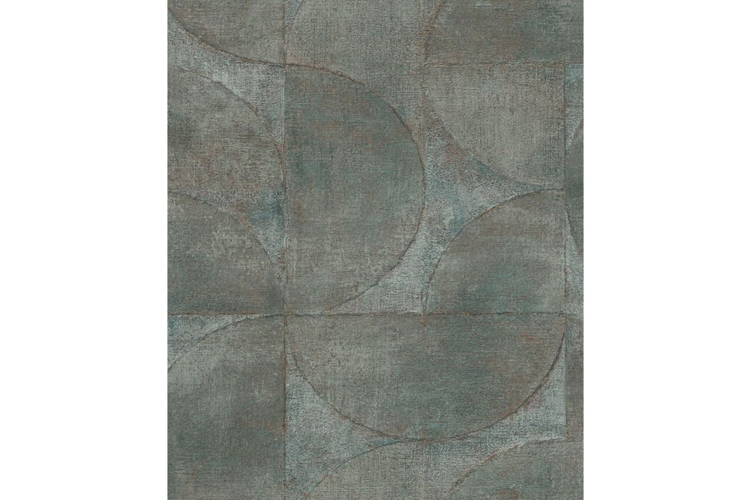 Noordwand 440504 Vintage Deluxe Wallpaper Graphic Circle Look Grey And Brown