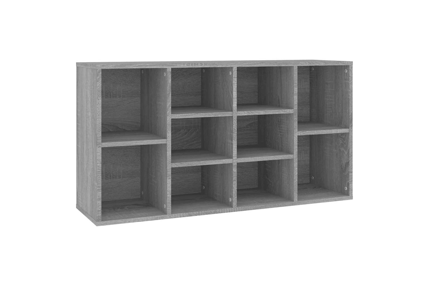 vidaXL 826370 Shoe Bench Grey Sonoma 103x30x54.5cm Engineered Wood