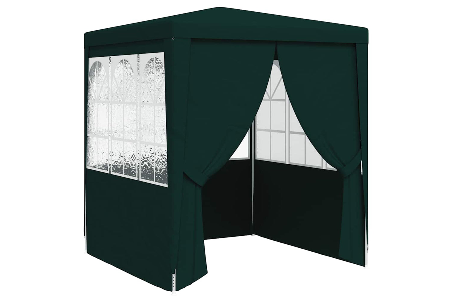 Vidaxl 48534 Professional Party Tent With Side Walls 2.5x2.5 M Green 90 G/mâ²