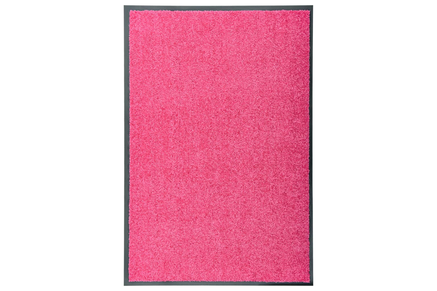 vidaXL 323446 Doormat Washable Pink 60x90cm