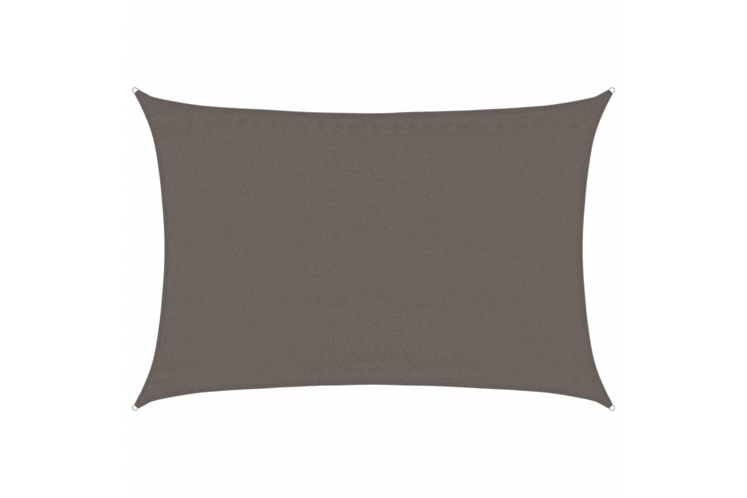 vidaXL 311077 Sunshade Sail 160 G/mÂ² Anthracite 3.5x5 M Hdpe