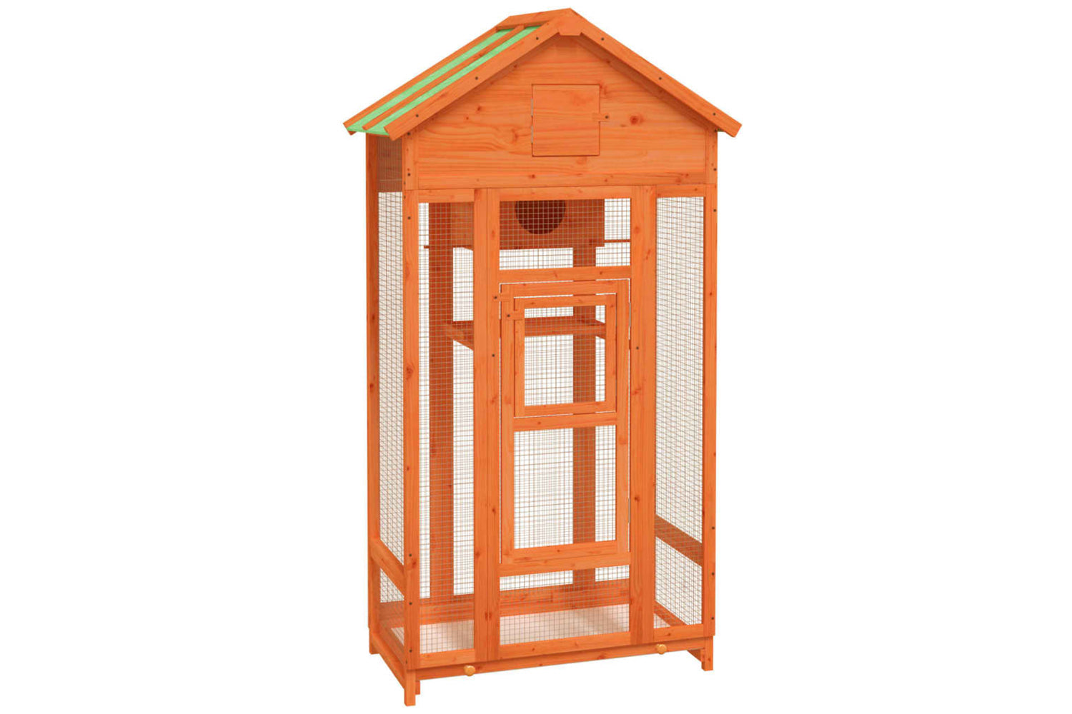 vidaXL 172252 Bird House Brown 91.5x53x170cm Solid Wood Pine