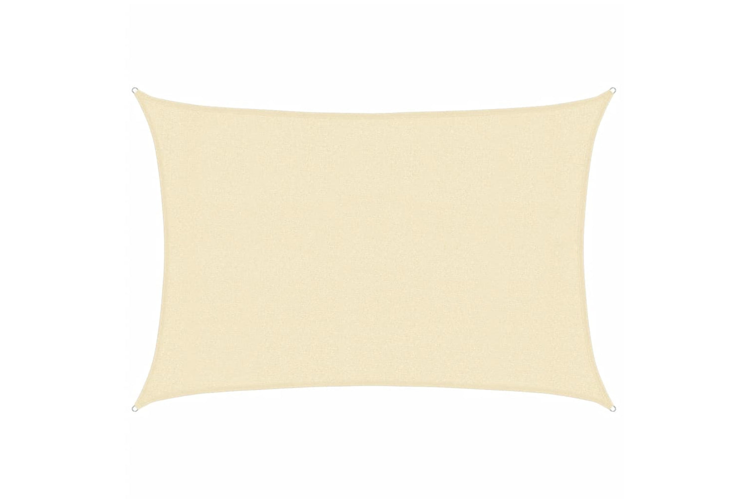 vidaXL 311182 Sunshade Sail 160 G/mÂ² Cream 3x4 M Hdpe