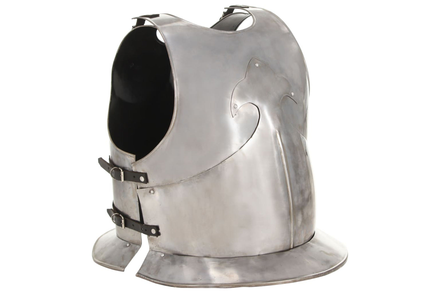 Vidaxl 286122 Medieval Knight Body Armour Cuirass Replica Larp Silver Steel-2