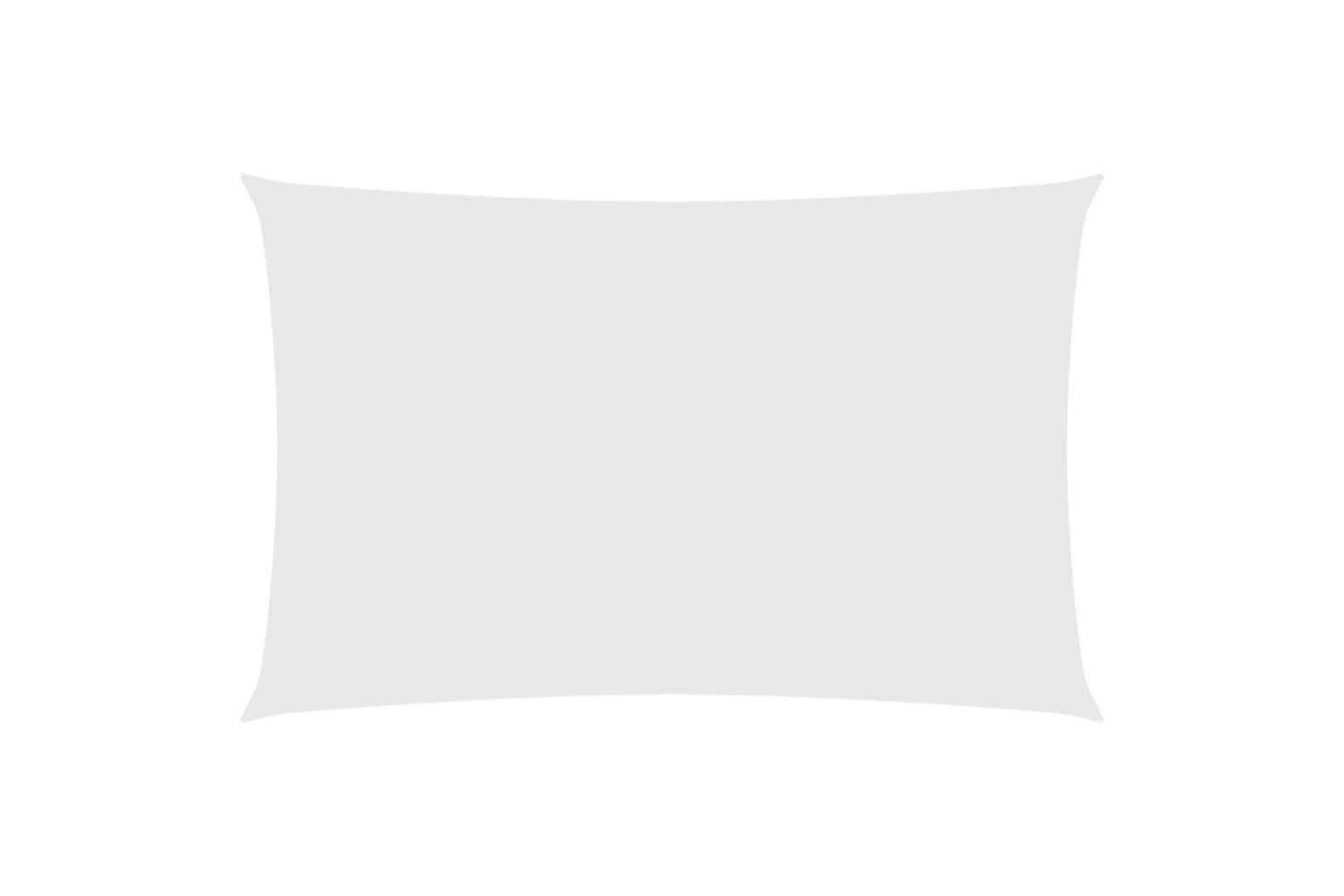 Vidaxl 135273 Sunshade Sail Oxford Fabric Rectangular 4x7 M White