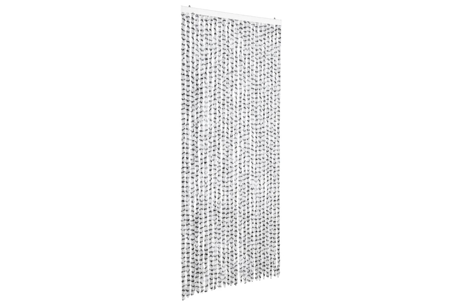 vidaXL Insect Curtain Light And Dark Grey 100x220cm Chenille
