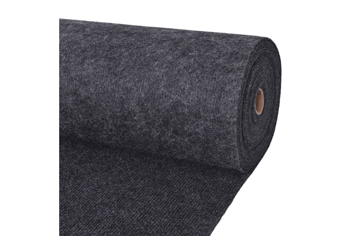 Vidaxl 287670 Exhibition Carpet Rib 1.2x20 M Anthracite
