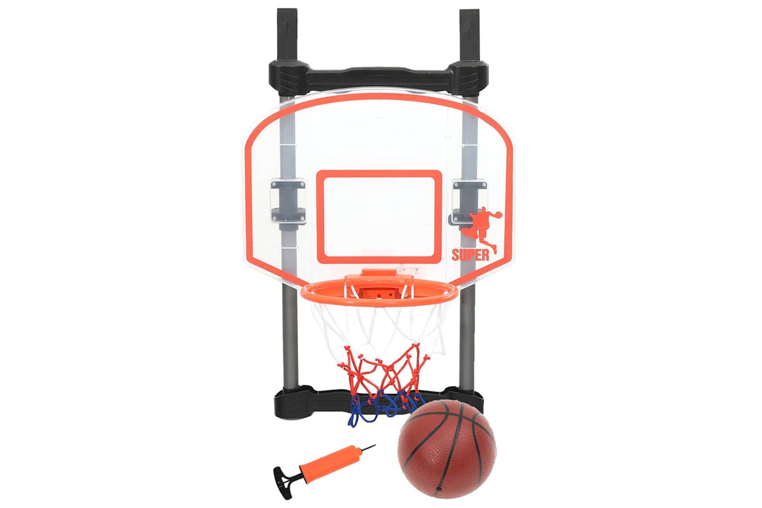 Vidaxl Children Basketball Play Set For Door Adjustable-2
