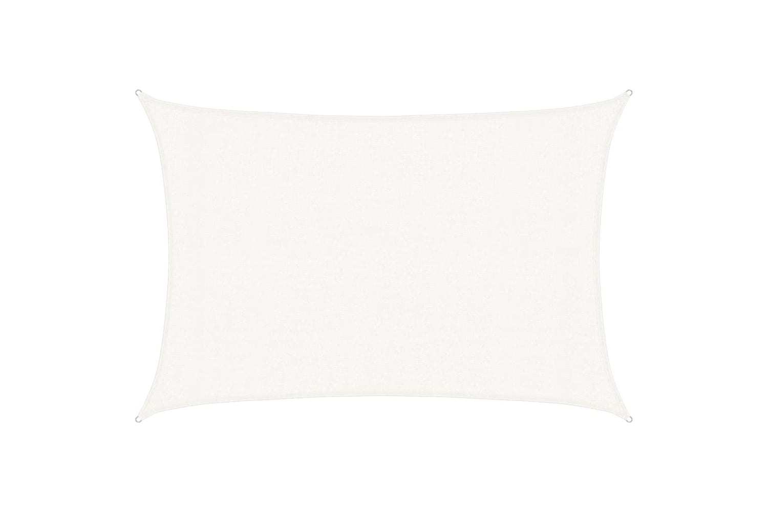 vidaXL 311239 Sunshade Sail 160 G/mÂ² White 3x5 M Hdpe