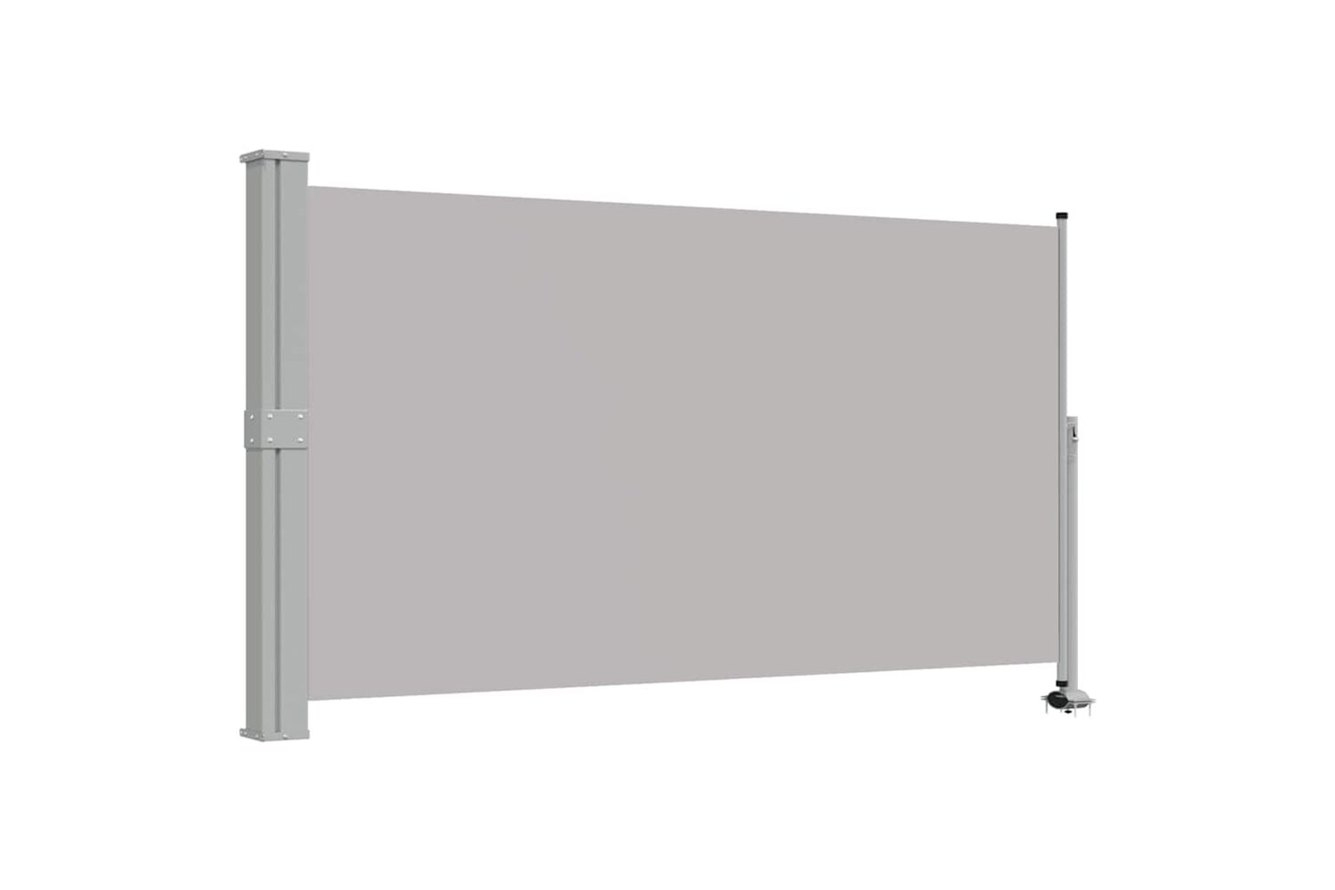 vidaXL 45192 Patio Retractable Side Awning 140 X 300cm Grey