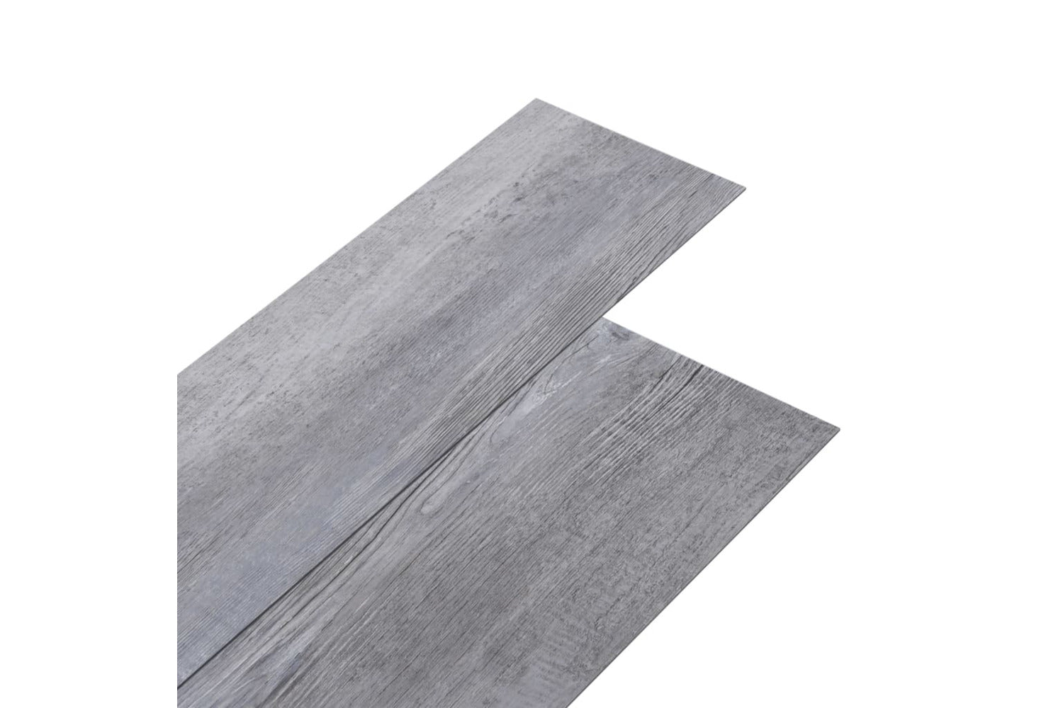 Vidaxl Self-adhesive Pvc Flooring Planks 2.51 MÂ² 2 Mm Matt Wood Grey-2