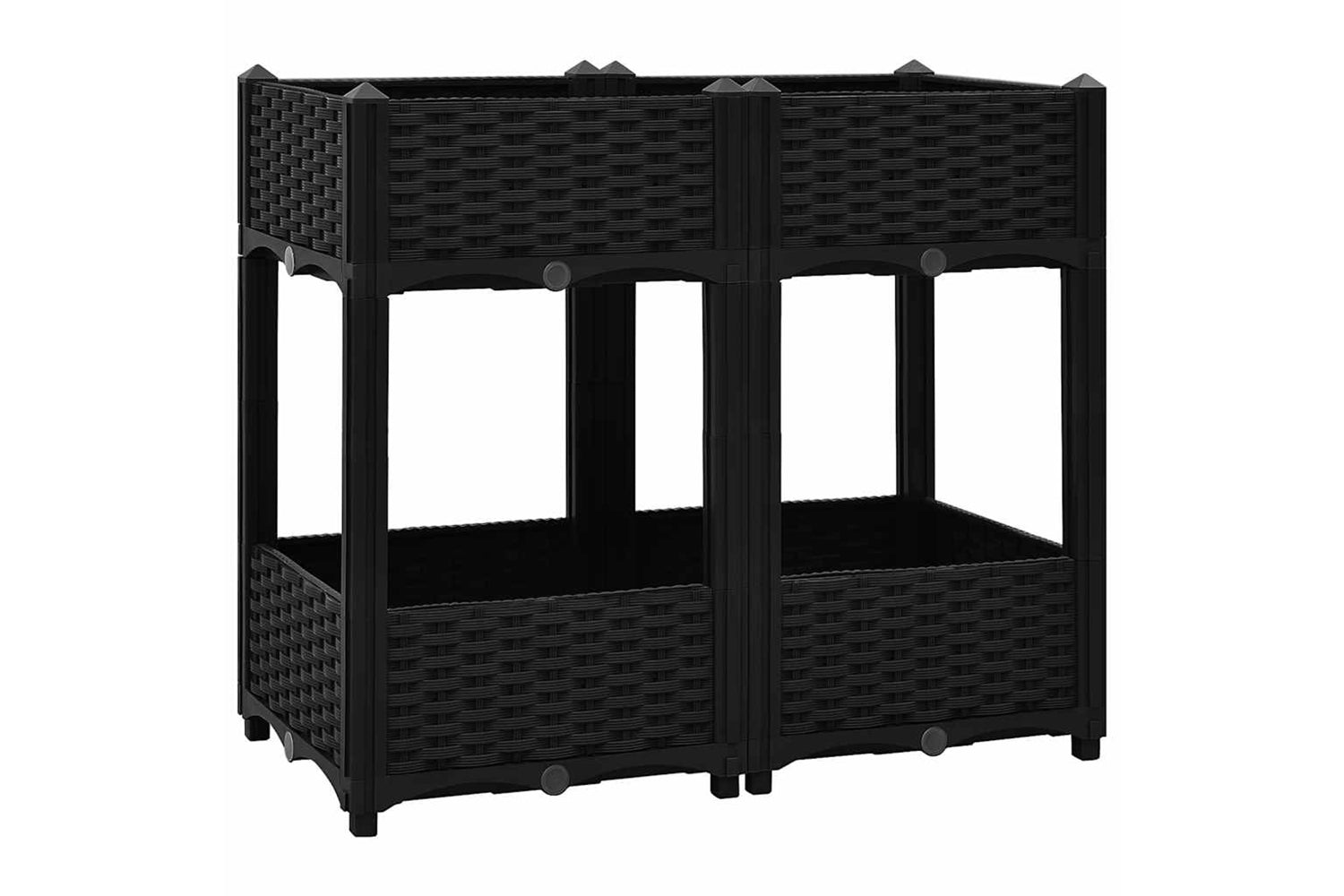 vidaXL 316535 Raised Bed 80x40x71cm Polypropylene