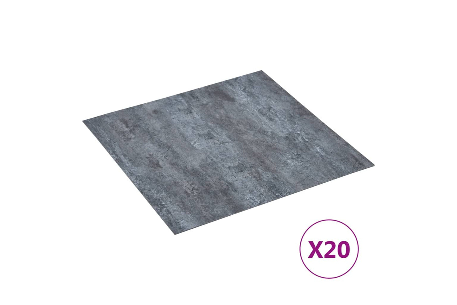 Vidaxl Self-adhesive Flooring Planks 20 Pcs Pvc 1.86 MÂ² Grey Marble-2