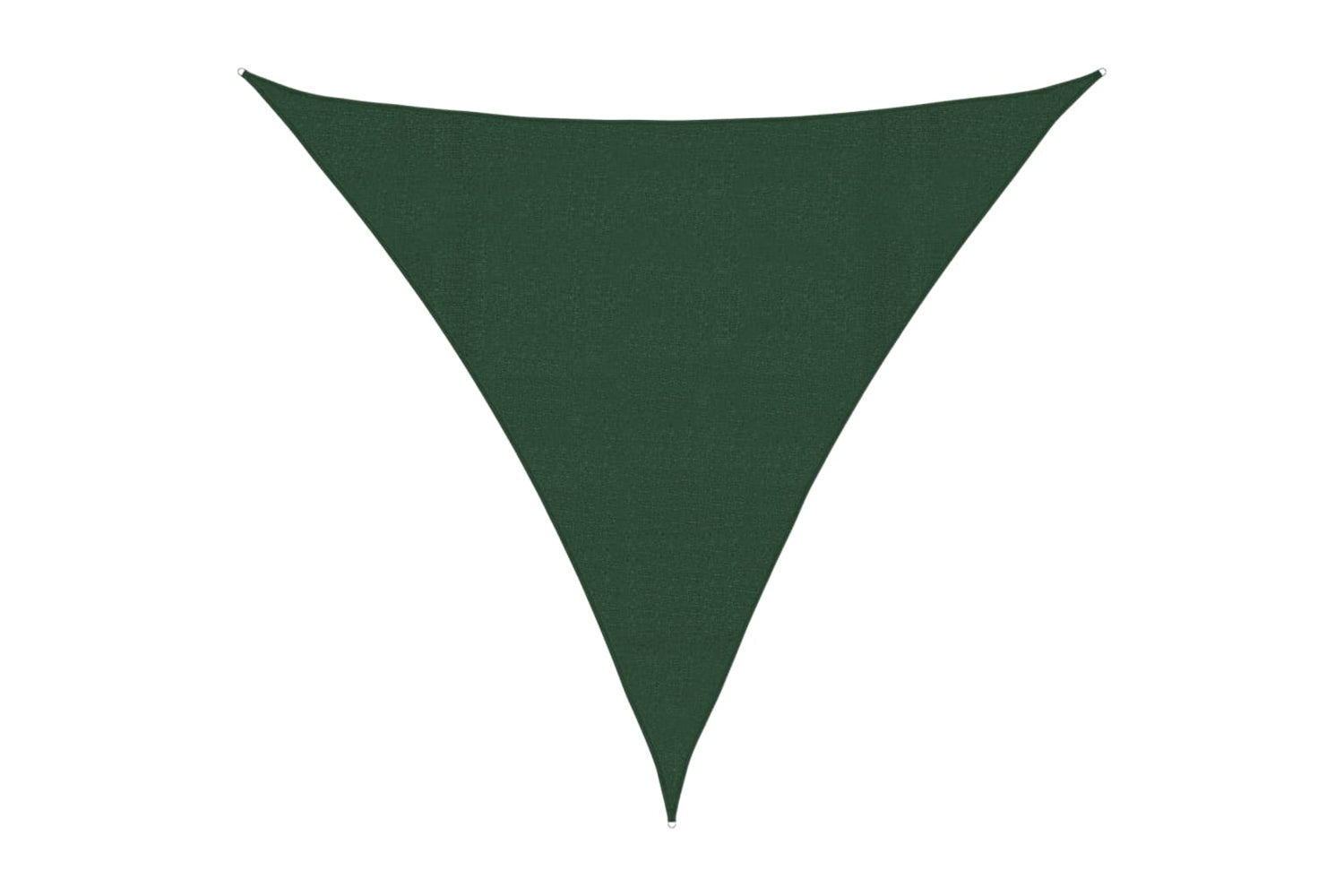 vidaXL 311480 Sunshade Sail 160 G/mÂ² Dark Green 4.5x4.5x4.5 M Hdpe