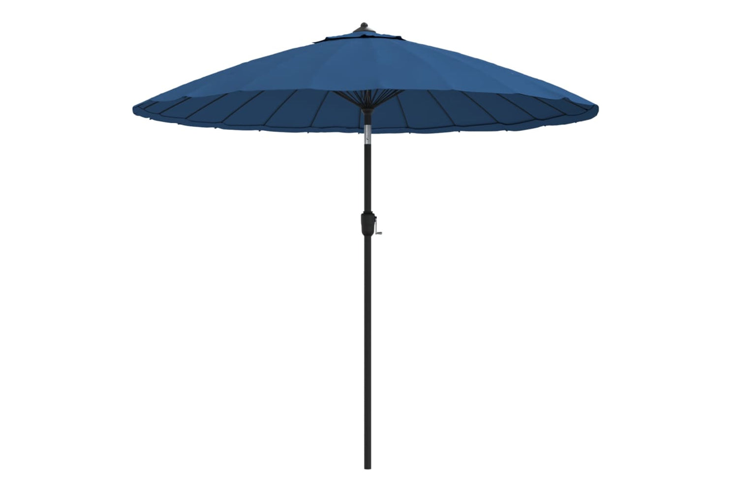 vidaXL 47311 Outdoor Parasol With Aluminium Pole 270cm Azure Blue