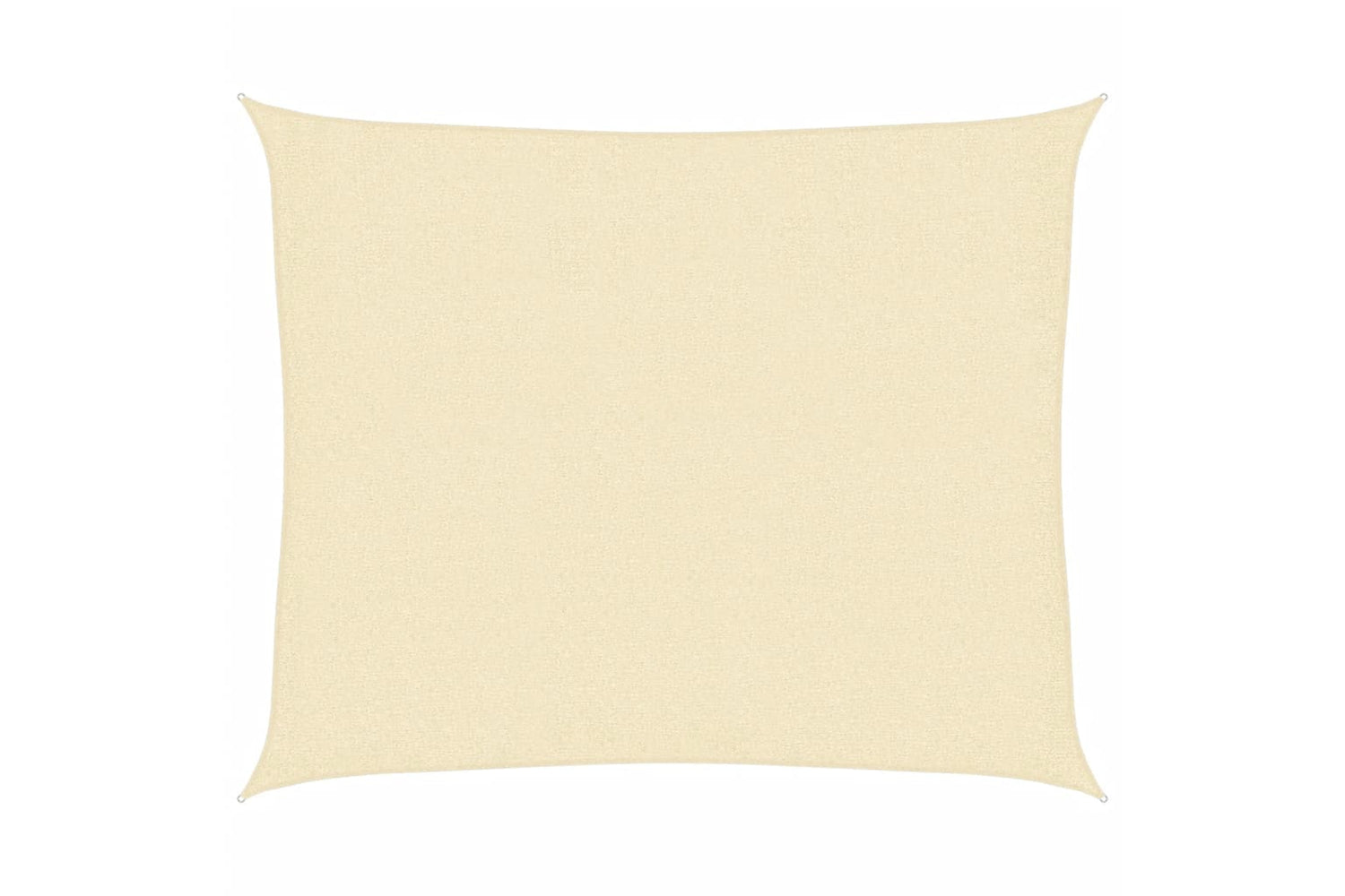 Vidaxl 311177 Sunshade Sail 160 G/mâ² Cream 2.5x3 M Hdpe