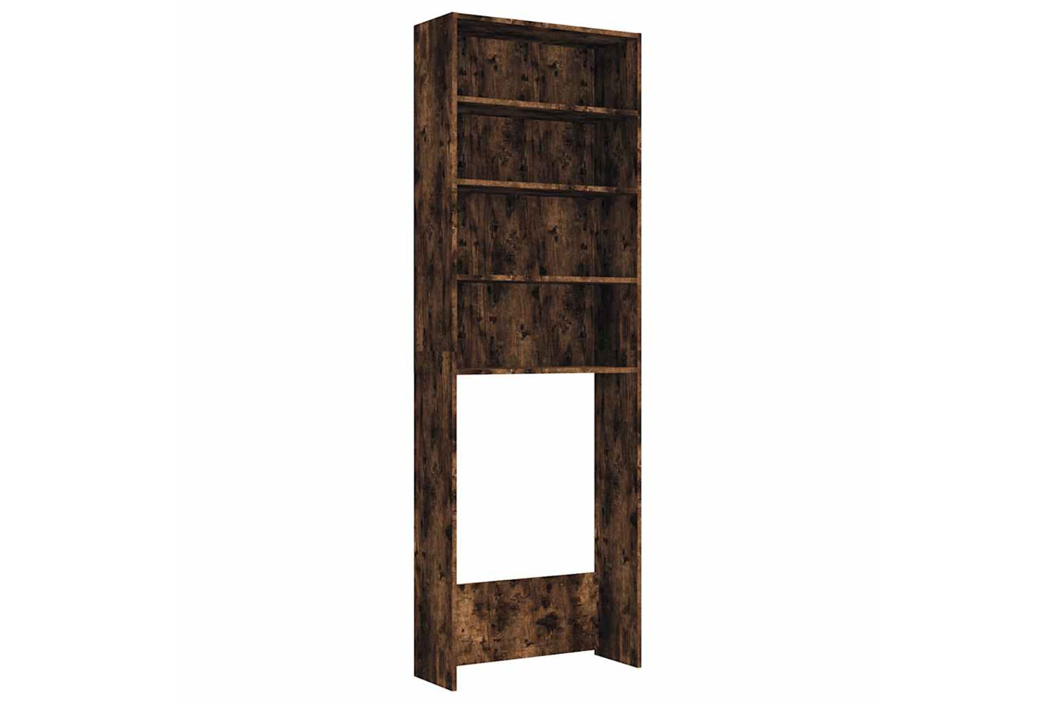 vidaXL 815951 Washing Machine Cabinet Smoked Oak 64x24x190cm