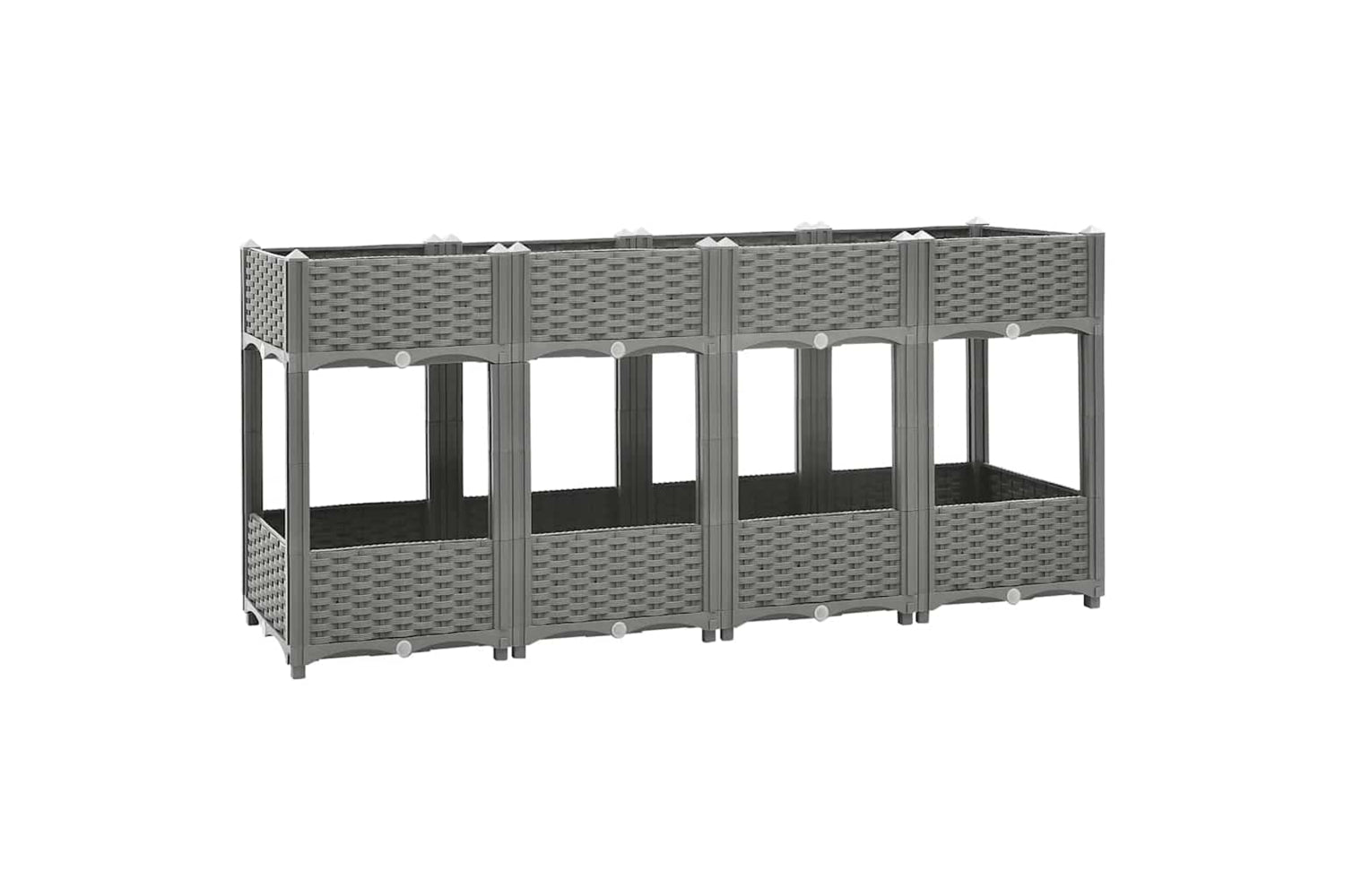 vidaXL 153300 Raised Bed 160x40x71cm Polypropylene