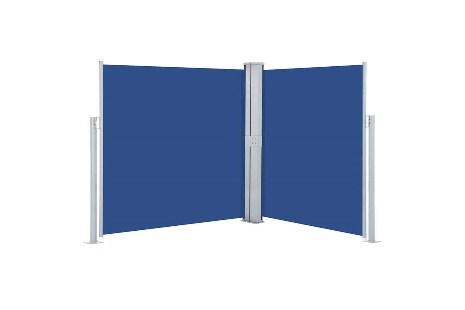 vidaXL 48464 Retractable Side Awning Blue 160x600cm