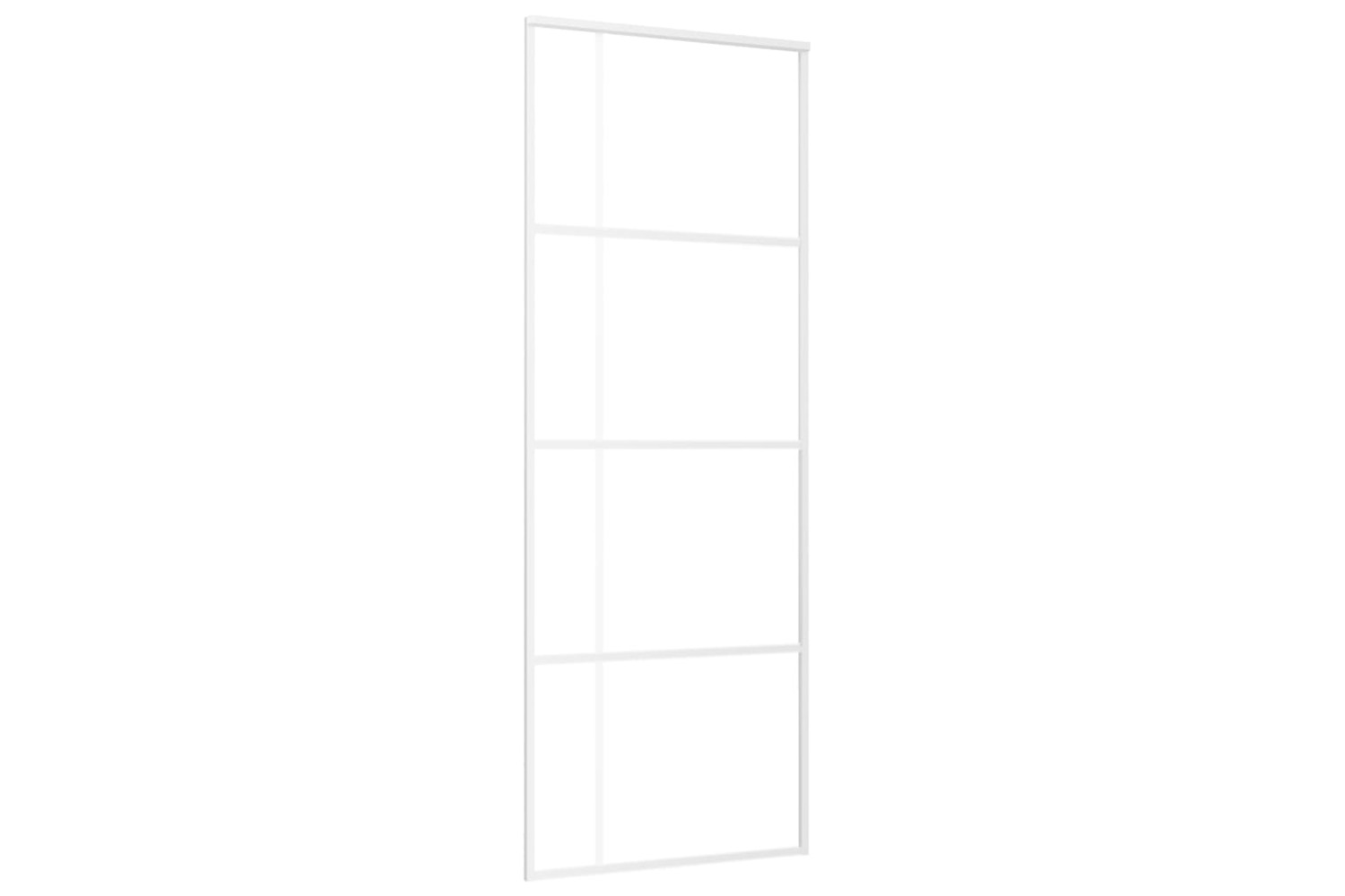 Vidaxl 151680 Sliding Door Esg Glass And Aluminium 76x205 Cm White-2