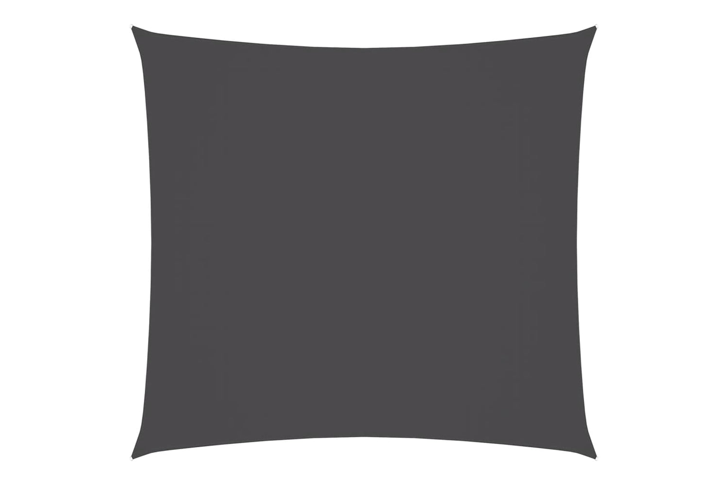 Vidaxl 135082 Sunshade Sail Oxford Fabric Square 3x3 M Anthracite