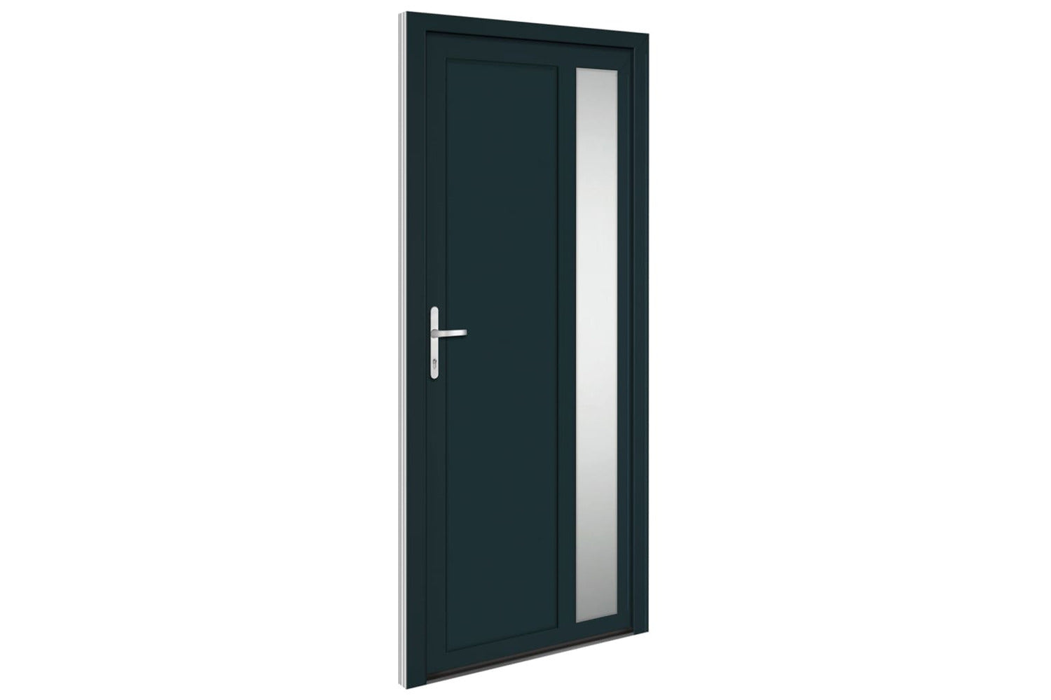 vidaXL 3157101 Front Door Anthracite 98x208cm Pvc-2