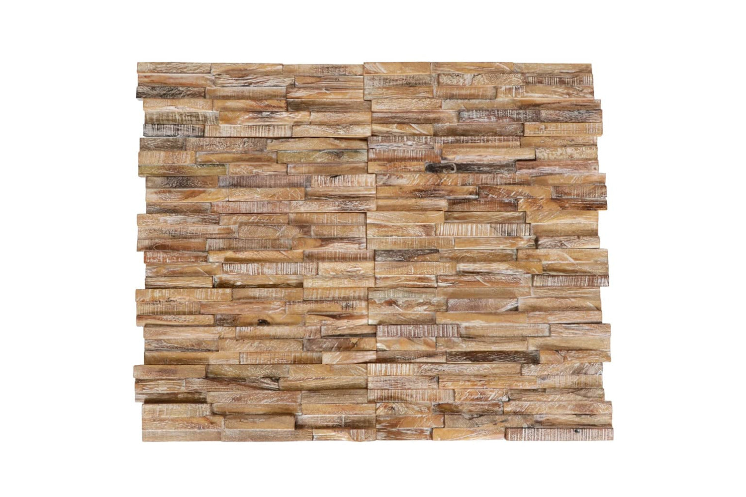 Vidaxl 326177 3d Wall Cladding Panels 10 Pcs 1.01 Mâ² Solid Teak Wood-2