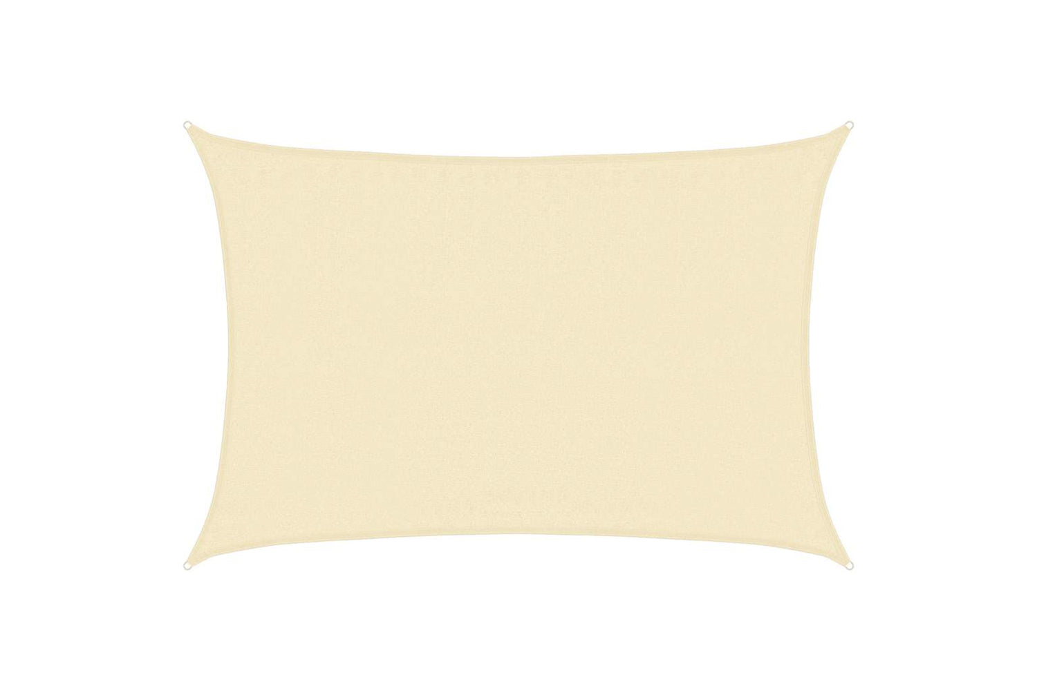 vidaXL 311187 Sunshade Sail 160 G/mÂ² Cream 3.5x5 M Hdpe