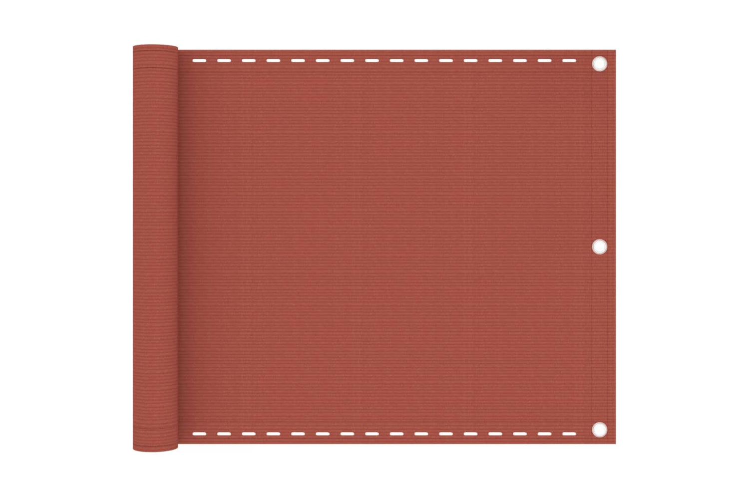 vidaXL 310944 Balcony Screen Terracotta 75x300cm Hdpe