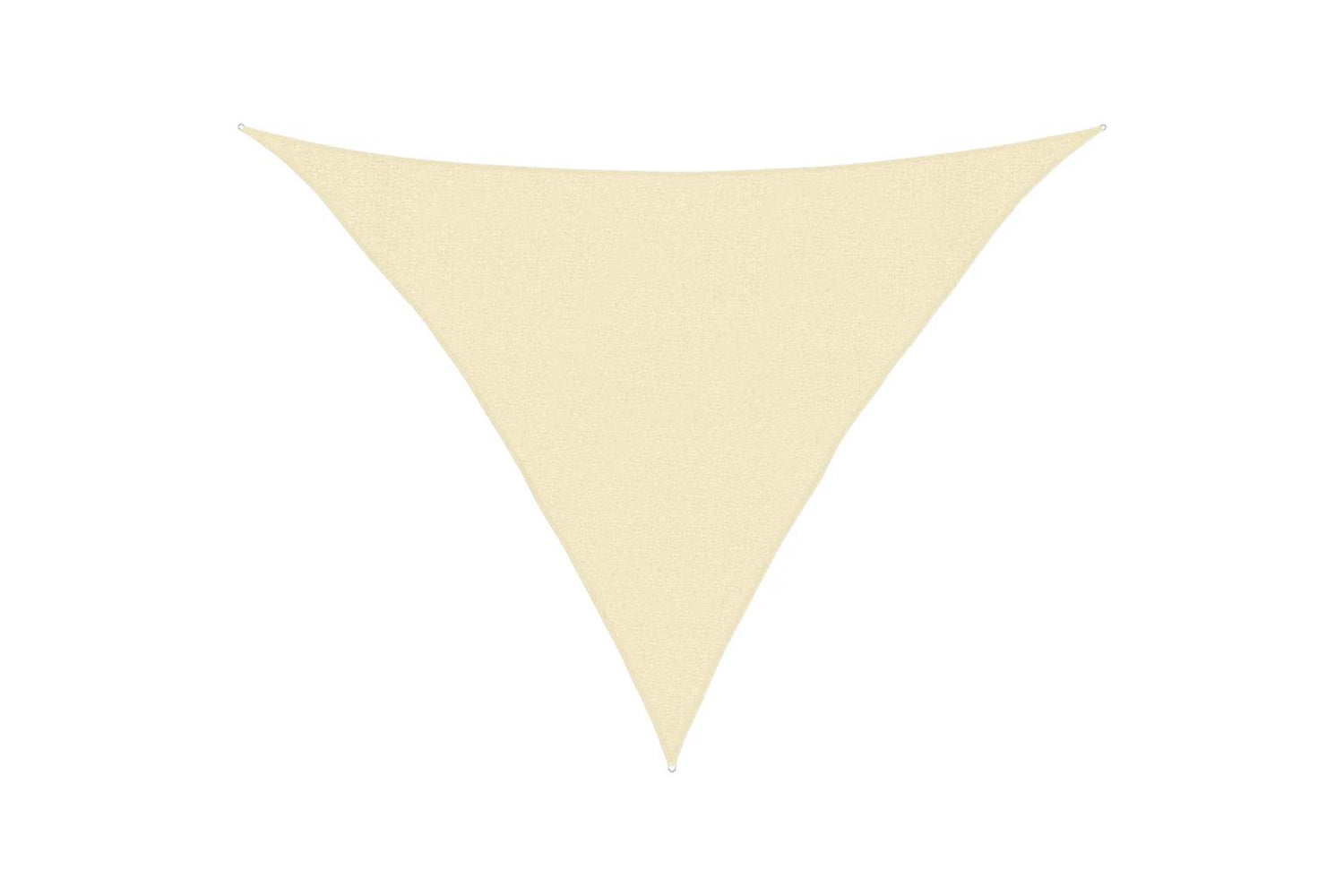 vidaXL 311199 Sunshade Sail 160 G/mÂ² Cream 3x3x4.2 M Hdpe