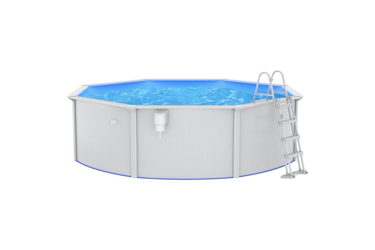 vidaXL 3098041 Swimming Pool With Safety Ladder 460x120cm