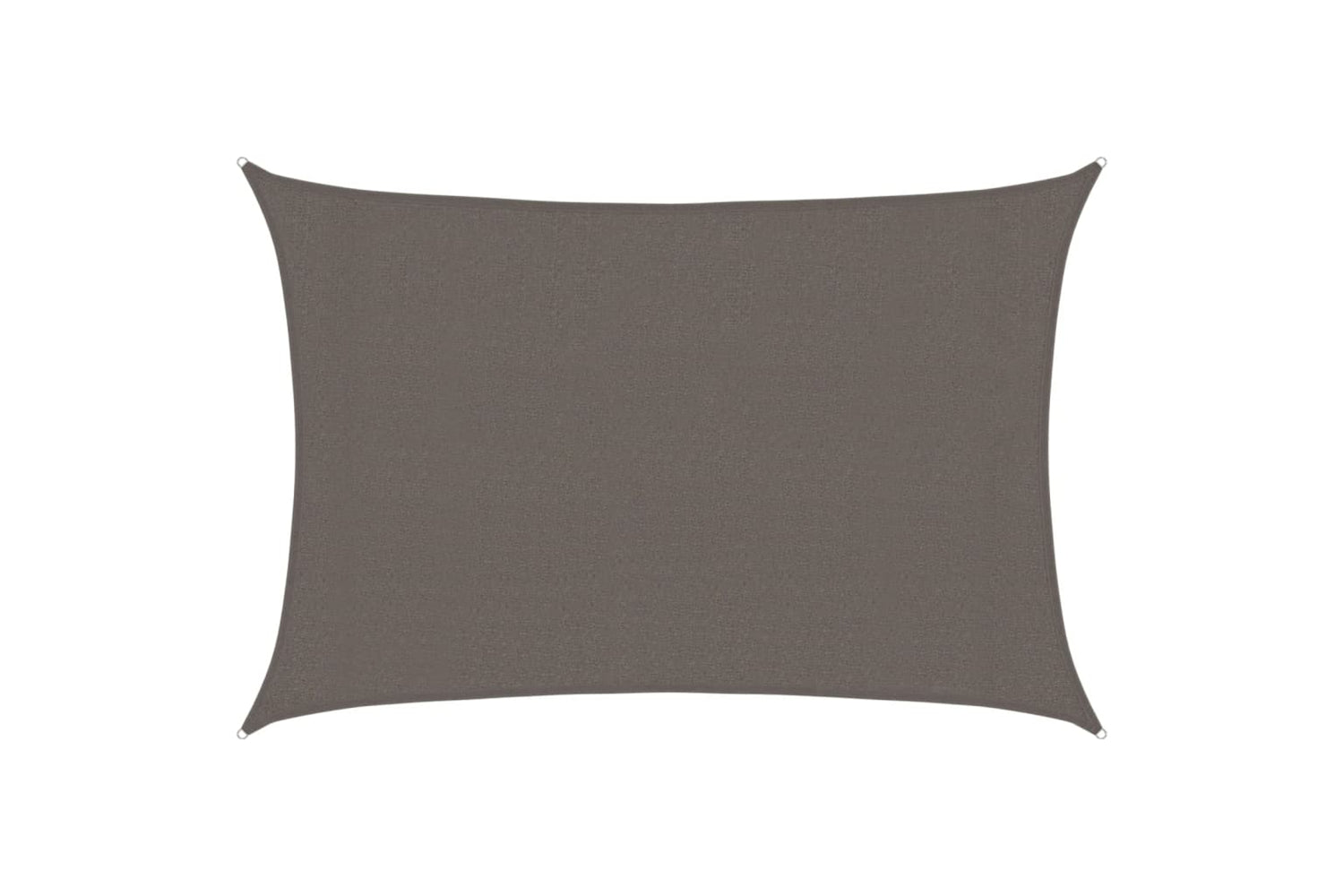 Vidaxl 311072 Sunshade Sail 160 G/mâ² Anthracite 3x4 M Hdpe