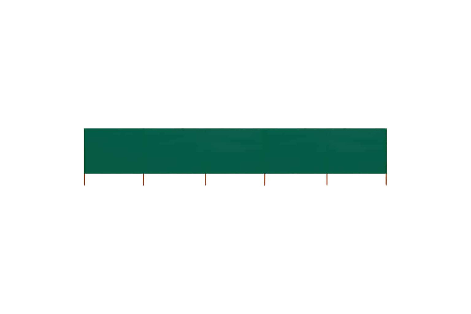 vidaXL 47161 5-panel Wind Screen Fabric 600x120cm Green