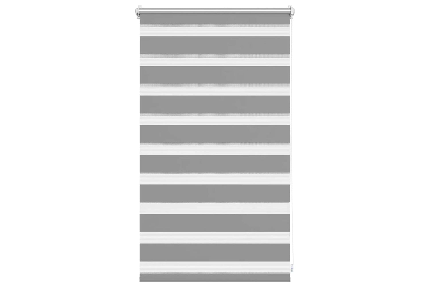 Vidaxl Zebra Blind 50 X 100 Cm Grey