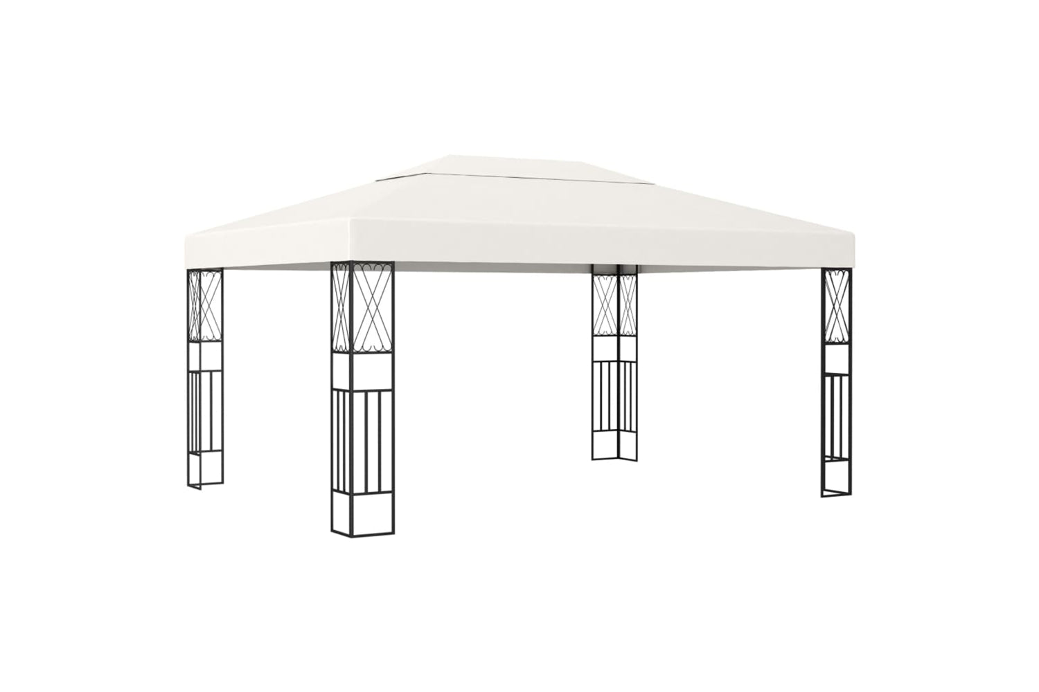 Vidaxl 48007 Gazebo 3x4 M Cream Fabric