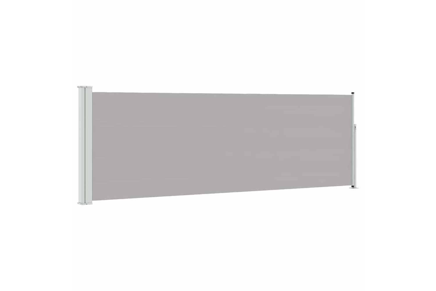 vidaXL 48374 Patio Retractable Side Awning 100x300cm Grey