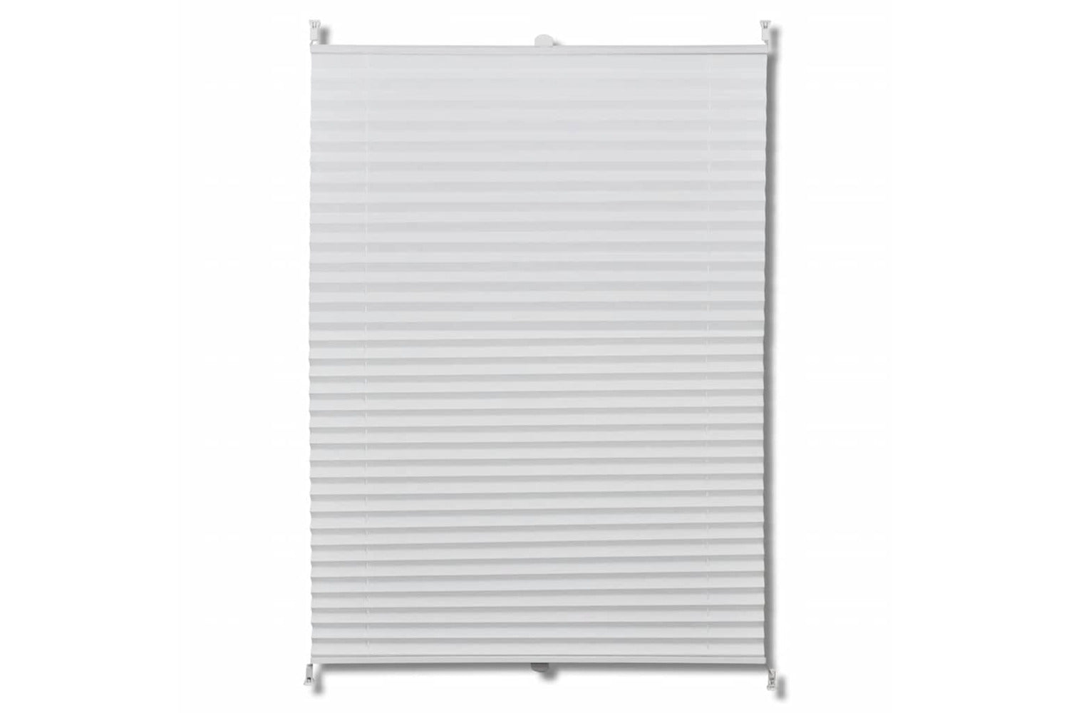 Vidaxl Plisse Blind 50x125cm White Pleated Blind