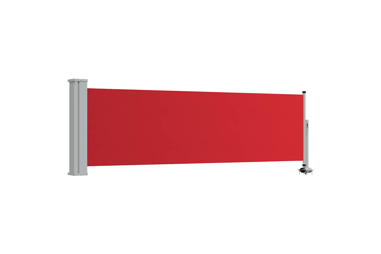 vidaXL 48363 Patio Retractable Side Awning 80x300cm Red