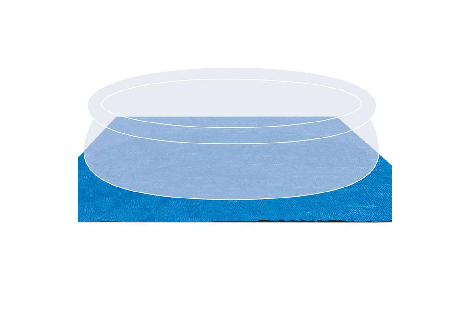 Intex 91517 Intex Pool Ground Cloth Square 472x472 Cm 28048